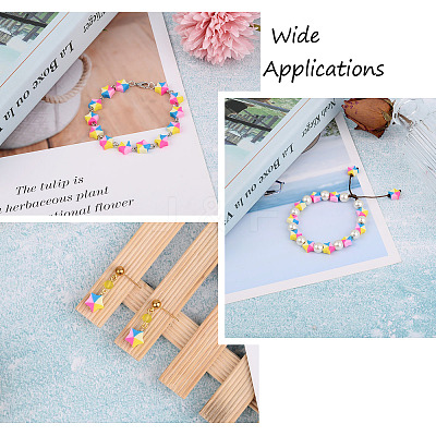 Handmade Polymer Clay Beads CLAY-CD0001-05-1
