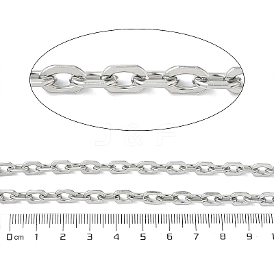 304 Stainless Steel Cable Chains CHS-G043-02P-1