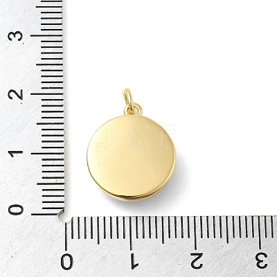 Real 18K Gold Plated Brass Pendants KK-A198-03G-01-1