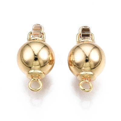 Brass Box Clasps KK-S356-339-NF-1