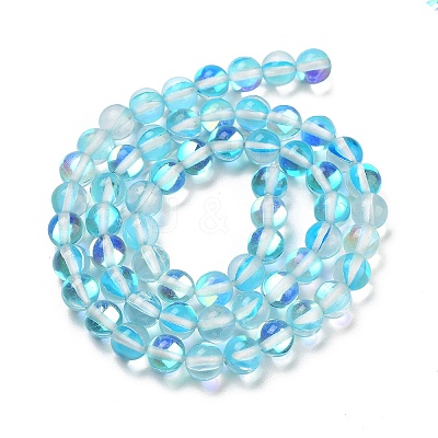 Transparent Glass Beads GLAA-B022-6mm-05-1