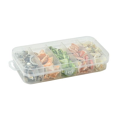 125G 5 Colors Natural Shell Bead Strands BSHE-FS0001-06B-1