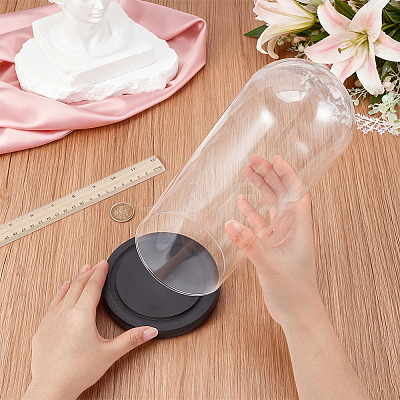 Arch Glass Dome Cover AJEW-WH0596-866E-03-1