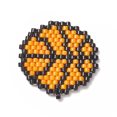 Handmade Loom Pattern MIYUKI Seed Beads PALLOY-MZ00066-04-1