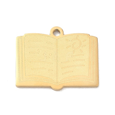 304 Stainless Steel Pendants SA-CBAE115-17G-1
