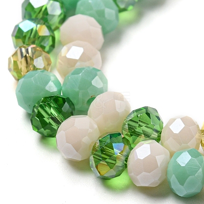 Glass Beads Strands EGLA-A034-M6mm-51-1