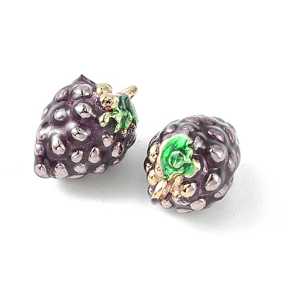 Brass Enamel Charms KK-G462-33LG-1