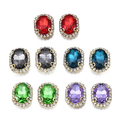 Sew on Rhinestone RGLA-S030-24B-B-M-1