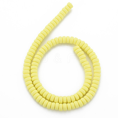 Handmade Polymer Clay Beads Strands CLAY-N008-008-43-1