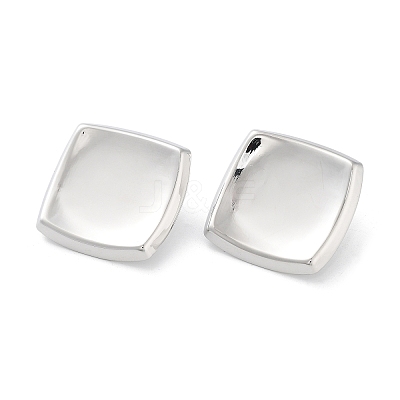 Non-Tarnish 304 Stainless Steel Stud Earring EJEW-H116-01C-P-1