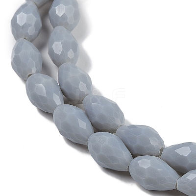 Opaque Solid Color Beads Strands EGLA-N013-P8mm-D05-1