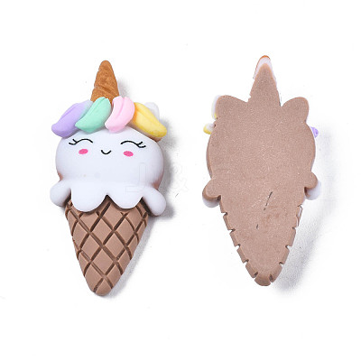 Opaque Resin Decoden Cabochons CRES-S308-013-1