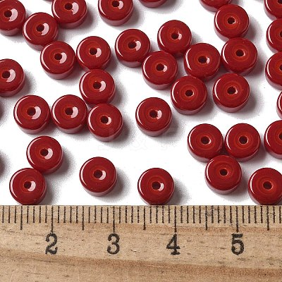 Opaque Colours Glass Seed Beads X-SEED-E001-P3x6mm-13-1