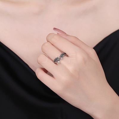 Alloy Cuff Open Rings WG06883-01-1