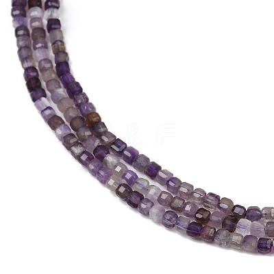 Natural Amethyst Beads Strands G-RM2025-C41-B-1