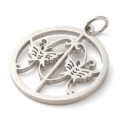 Non-Tarnish 304 Stainless Steel Pendants STAS-C086-05J-P-1