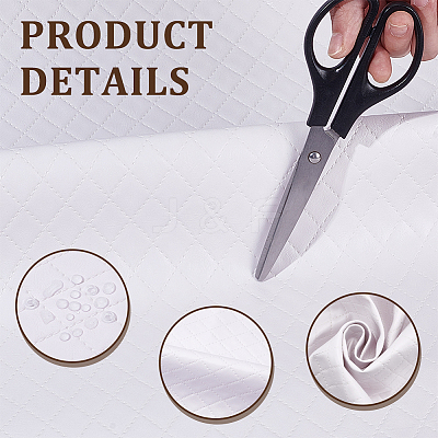 30CM Rhombus Pattern PVC Leather Fabric DIY-NB0014-45C-1