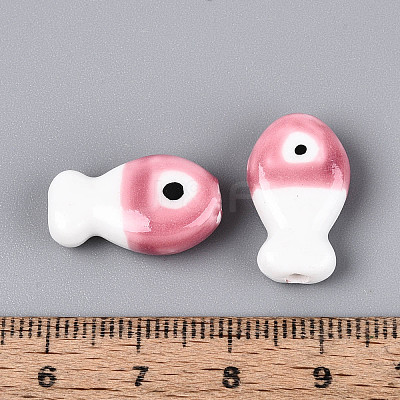 Handmade Porcelain Ceramic Beads PORC-T134-26D-1