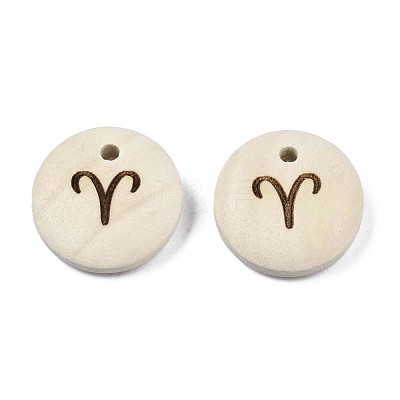 Laser Out Wood Pendants WOOD-S053-51J-1