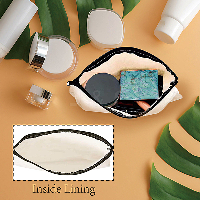 Polycotton Canvas Stroage Bags ABAG-WH0029-061-1