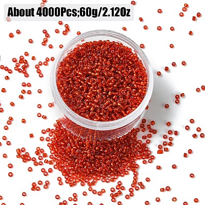 60G Glass Seed Beads SEED-YW0002-84E-1