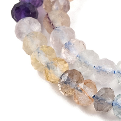 Natural Fluorite Beads Strands G-F770-D08-03-1