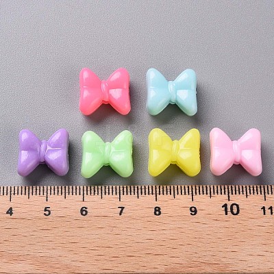 Opaque Acrylic Beads TACR-S154-38D-1