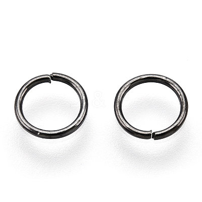 Iron Open Jump Ring IFIN-T019-6mm-B-1