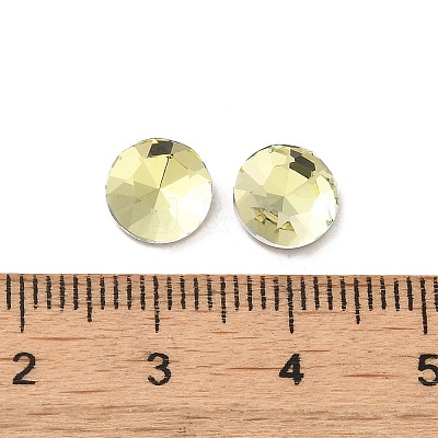 Glass Rhinestone Cabochons RGLA-P037-10B-D337-1