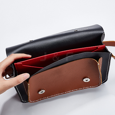 3Pcs 3 Style Wool Felt Envelope Purse Insert Organizer FIND-WR0006-70C-1