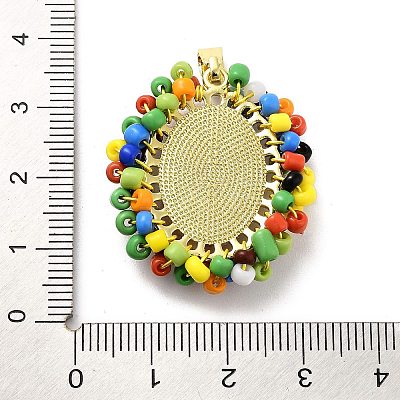 Rack Plating Brass Charms KK-M082-01B-1