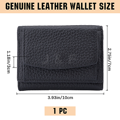 Cowhide Leather Wallets AJEW-WH20002-41B-1