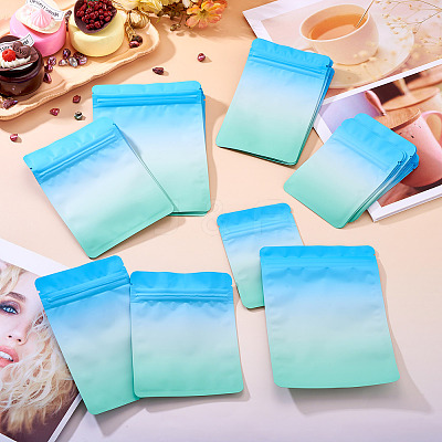 100Pcs 4 Styles PET Zipper Bags OPP-TA0001-19D-1