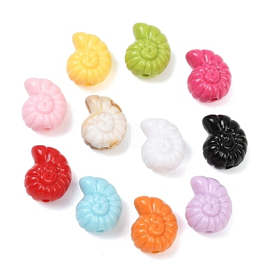Opaque Acrylic Beads AC-CBAA064-01-1