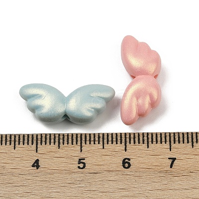 UV Plating Opaque Acrylic Beads OACR-B031-42-1