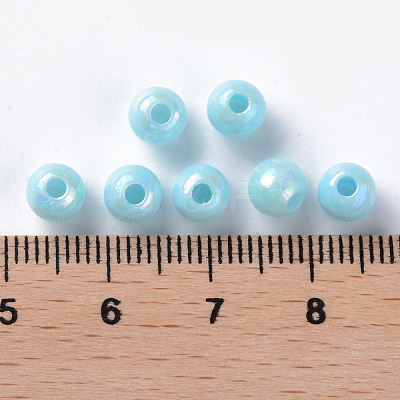 Opaque Acrylic Beads MACR-S370-D6mm-A07-1