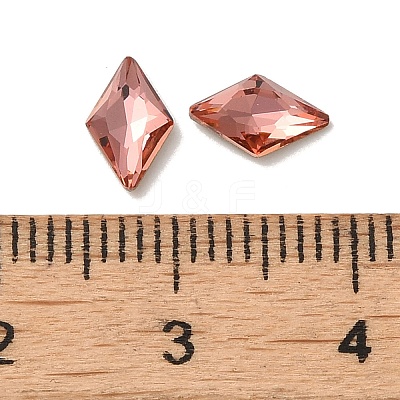 Glass Rhinestone Cabochons RGLA-P037-05A-D262-1