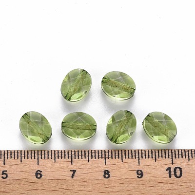 Transparent Acrylic Beads TACR-S154-18A-83-1