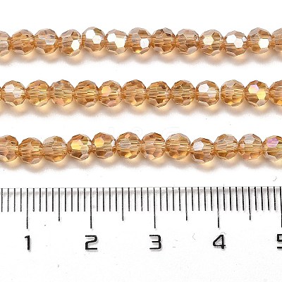 Transparent Glass Beads EGLA-A035-T4mm-B17-1