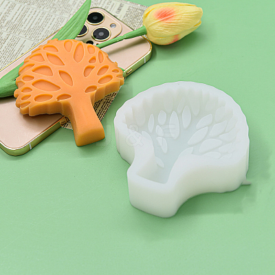 DIY Food Grade Silicone Candle Molds TREE-PW0001-41A-1