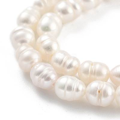 Natural Cultured Freshwater Pearl Beads Strands PEAR-P062-06C-1