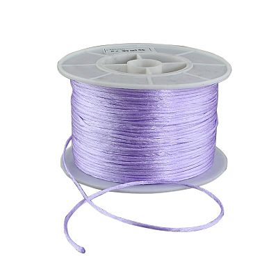 Nylon Satin Rattail Cords NWIR-R005-019-1