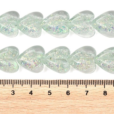 Handmade Foil Glass Beads DICH-C001-01C-1