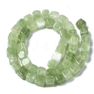 Dyed Natural White Jade Beads Strands G-S364-083A-07-1