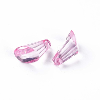 Transparent Acrylic Pendants MACR-S373-111-B01-1