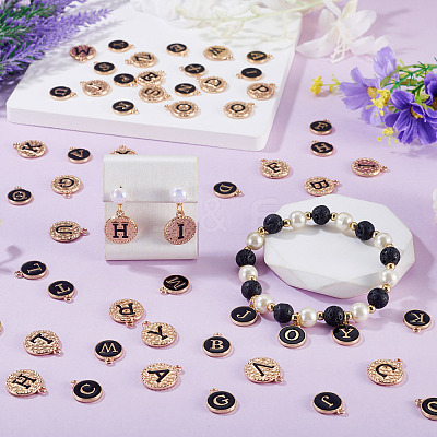 2Bags 2 Styles Alloy Enamel Pendants ENAM-TA0003-53C-1