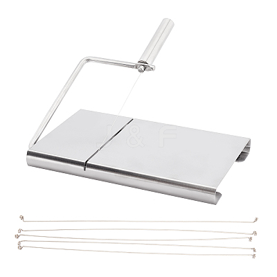 Stainless Steel Cheese Slicer STAS-WH0015-32P-1