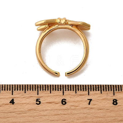 Brass Adjustable Cuff Open Rings for Women LS-RJEW-Z097-03G-02-1