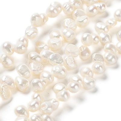 Natural Cultured Freshwater Pearl Beads Strands PEAR-J007-44-1