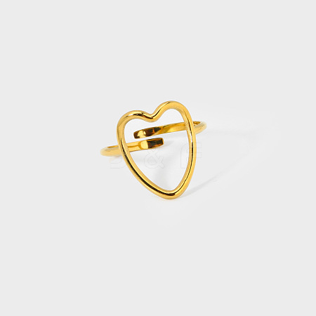 Simple Heart Fashion Ring EG2400-1-1